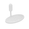 Kit de Acessórios para Banheiro 5 Peças Branco LF9903 Ducon Metais - 6