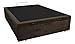 Ver imagem 2 de Cama Box Bau King Marrom Corino 1,93cm Premium Blindada Super Reforçada