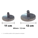 Ver imagem 4 de Forma Modelador para Hambúrguer Artesanal Aço Carbono Jl Colombo