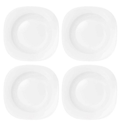 Jogo de 4 Pratos Fundos Opaline Plaza Nadir 011325