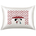 Ver imagem 1 de Fronha de Cetim Personalizada Antifrizz Chuva de Amor Fcpcam