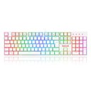 Ver imagem 1 de Teclado Mecânico Redragon Surara Pro - ABNT2 - Switch Azul Óptico - RGB - Branco - K582W-RGB-PRO