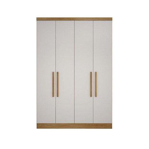 Modulo de Casal Safira para Guarda-roupas em Mdf Clic Móveis Cumaru/fendi