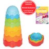 Brinquedo para Bebês + 6 Meses Torre de Empilhar Didático - 2