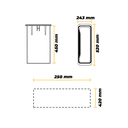 Ver imagem 4 de Tomada para Mesa e Painel 3 Modulo 20A e 3 Conector CAT5e Branco