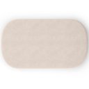 Ver imagem 7 de Kit 02 Puffs Decorativos Orgânico para Living Quarto 100cm Doha W01 Suede Bege - Lyam Decor