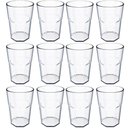 Ver imagem 1 de Jogo 12 Copos 400ml para Servir Água Natural Suco Refrigerante Drink Plástico ou