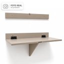 Ver imagem 6 de Mesa Suspensa Dobrável 80x50cm MDF 15mm - Pocket Rosé