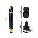 Ver imagem 3 de Bico Alta Pressão Jato Mangueira Água Kit 4 Pçs Lava Carro