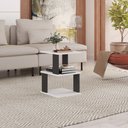 Ver imagem 1 de Mesa de Centro Sala MDF Mesinha Auxiliar Madeira MVD Moveis