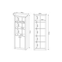 Ver imagem 3 de Estante Livreiro de Escritório ME4110 c/ 2 Portas e 3 Prateleiras Branco - Tecno Mobili