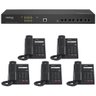 Kit PABX IP Gateway 50 Ramais VoIP CIP 850 + 05 Telefones IP TIP 125 I Intelbras CIP 850 + TIP 125 I - 1