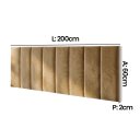 Ver imagem 2 de Cabeceira Modulada Alicia 8 Módulos Queen/ King 100% MDF Linho Premium