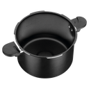 Ver imagem 3 de Panela de Pressão Tramontina Valência Black em Alumínio com Revestimento Cerâmico Preto 24 Cm 7 L Tr