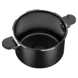 Panela de Pressão Tramontina Valência Black em Alumínio com Revestimento Cerâmico Preto 24 Cm 7 L Tr - 3