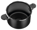 Ver imagem 3 de Panela de Pressão Tramontina Valência Black em Alumínio com Revestimento Cerâmico Preto 24 Cm 7 L Tr