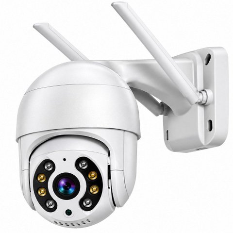 Câmera de Segurança Externa HD 360° Wi-Fi 1 Lente