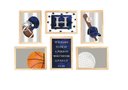 Ver imagem 1 de Kit Quadro Infantil Esporte Decorativo Quarto Criança Bebê