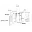 Ver imagem 3 de Kit Chaminé Aço Carbono Galvanizado para Caldeiras 225cab/230cdb Orbis 69h01175