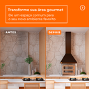 Ver imagem 6 de Kit Churrasqueira Gourmet Completa Preta Makeer Grill Elevatório 4 Espetos 1531 P