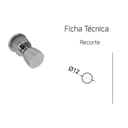 Ver imagem 2 de Puxador para janela de correr de vidro temperado blindex - Branco