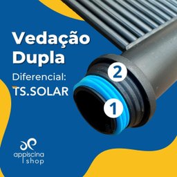 Kit Aquecedor Solar10 Placas 5mt + Valvs + Cdt + Bomba 220v - 2