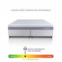 Ver imagem 5 de Conjunto Box Branco Durban Cinza Espuma D28 King 193x203x57 - King House