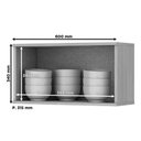 Ver imagem 4 de Armário de Geladeira P/ Cozinha Connect 60 1 Porta Basculante Duna/cristal - Henn