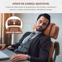 Ver imagem 3 de Cadeira YAMASORO Presidente Luxo em Couro  sintético Ergonômica Regulagem do Apoio de Cabeça e lomba