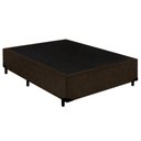 Ver imagem 1 de Cama Box Casal Suede Sereneprime Marrom 138x188x40