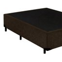 Ver imagem 5 de Cama Box Casal Suede Sereneprime Marrom 138x188x40