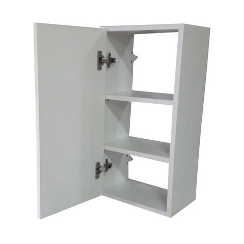 Nicho Armário com Porta 30x60x15cm MDF Banheiro Toalheiro
