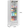 Refrigerador Vertical Conveniência Turmalina 450 Litros Placa Fria 220v Gelopar - 3