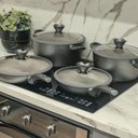 Ver imagem 4 de Caçarola Antiaderente 4,4l a Indução Revestida em Granito Ø24cm