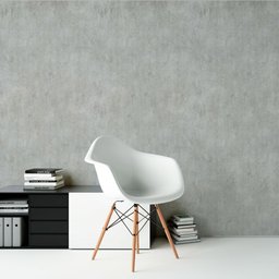 Papel de Parede Cimento Queimado Arte Destaque 3 Metros - 1