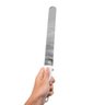 Espatula de Confeiteiro Bolos Decoração Confeitaria Inox Cabo 40cm - 6