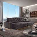 Ver imagem 1 de Sofá Retrátil Guaxupé 2,10m 03 Lugares Molas Ensacadas Txr