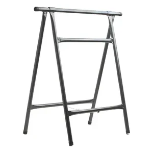 Cavalete Reforçado 80cm Aço Carbono Dobrável 100kg Carga