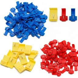 Kit 150 Conector Elétrico Derivação Emenda Fios 0,5mm a 6mm - 5