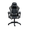 Cadeira Gamer Profissional Racer Luxo Couro:preta e Cinza - 1