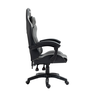 Cadeira Gamer Profissional Racer Luxo Couro:preta e Cinza - 8