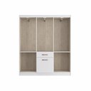 Ver imagem 2 de Guarda Roupa Solteiro 6 Portas 1 Porta 1 Gaveta Marbella Móveis Doripel