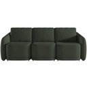 Ver imagem 6 de Sofá Cama para Sala de Estar 3 Lugares 306cm Montserrat K01 Veludo Verde - Lyam Decor