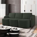 Ver imagem 7 de Sofá Cama para Sala de Estar 3 Lugares 306cm Montserrat K01 Veludo Verde - Lyam Decor