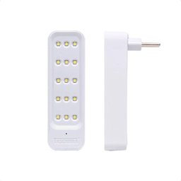 Luminária de Emergência Taschibra Tle Mini Recarregável Bivolt - 1