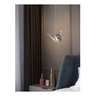 Pendente Borboleta Moderna Luminária Led Cabeceira Dourada Bivolt - 5