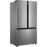 Refrigerador Hisense French Door Modelo RF-68W1AEMI 520L Inverter Inox Dispenser de Água e Gelo 127v - 1