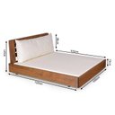 Ver imagem 4 de Sofá Chaise Rustic Versatti Yescasa Marrom/Nogueira