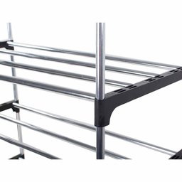 Sapateira Rack Organizador Sapatos Tenis Calçados Prateleiras Desmontavel 3 Andares Multiuso Objetos - 6