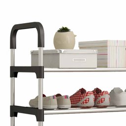 Sapateira Rack Organizador Sapatos Tenis Calçados Prateleiras Desmontavel 3 Andares Multiuso Objetos - 10